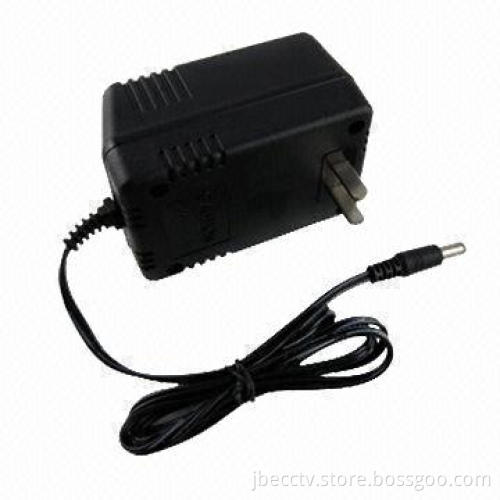 CCTV Power Adapter for Camera with 1A Current and 110 to 250V Input Voltage